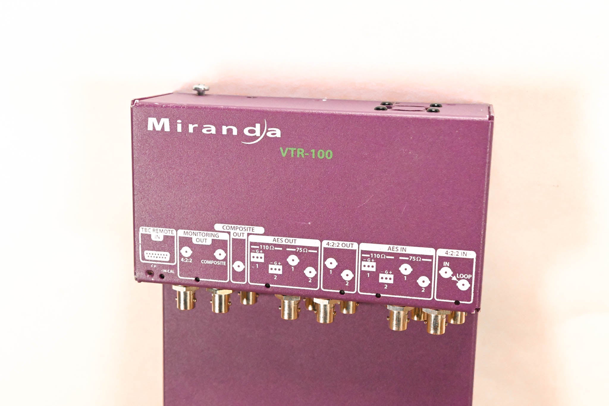 Miranda VTR-100 Analog to Digital Bi-Directional Media Converter