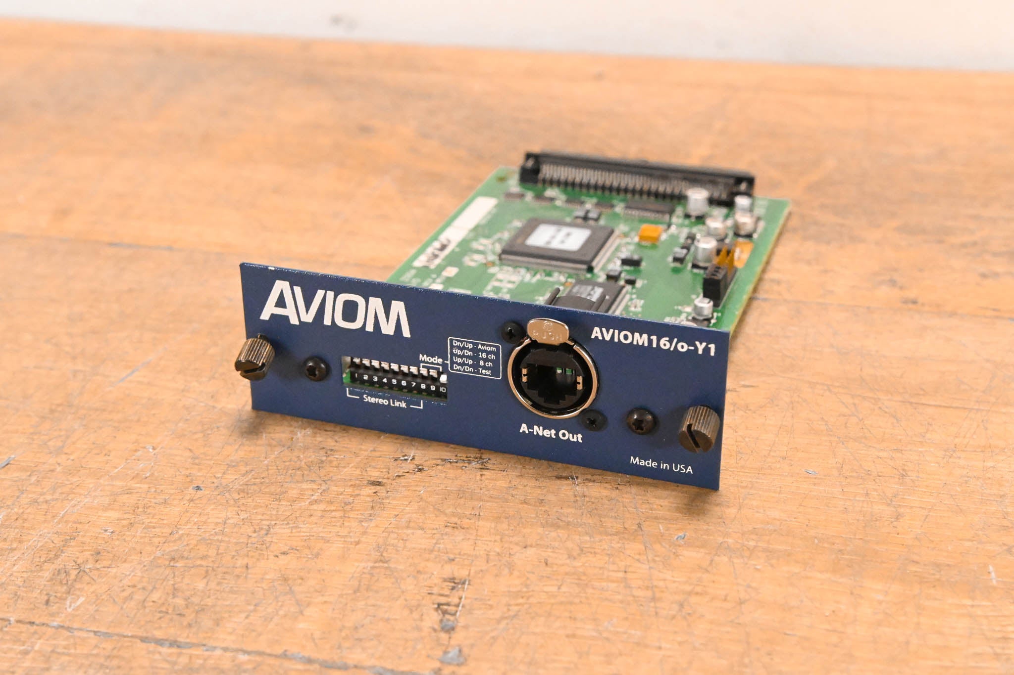 Aviom 16/o-Y1 A-Net Card for Yamaha Digital Products