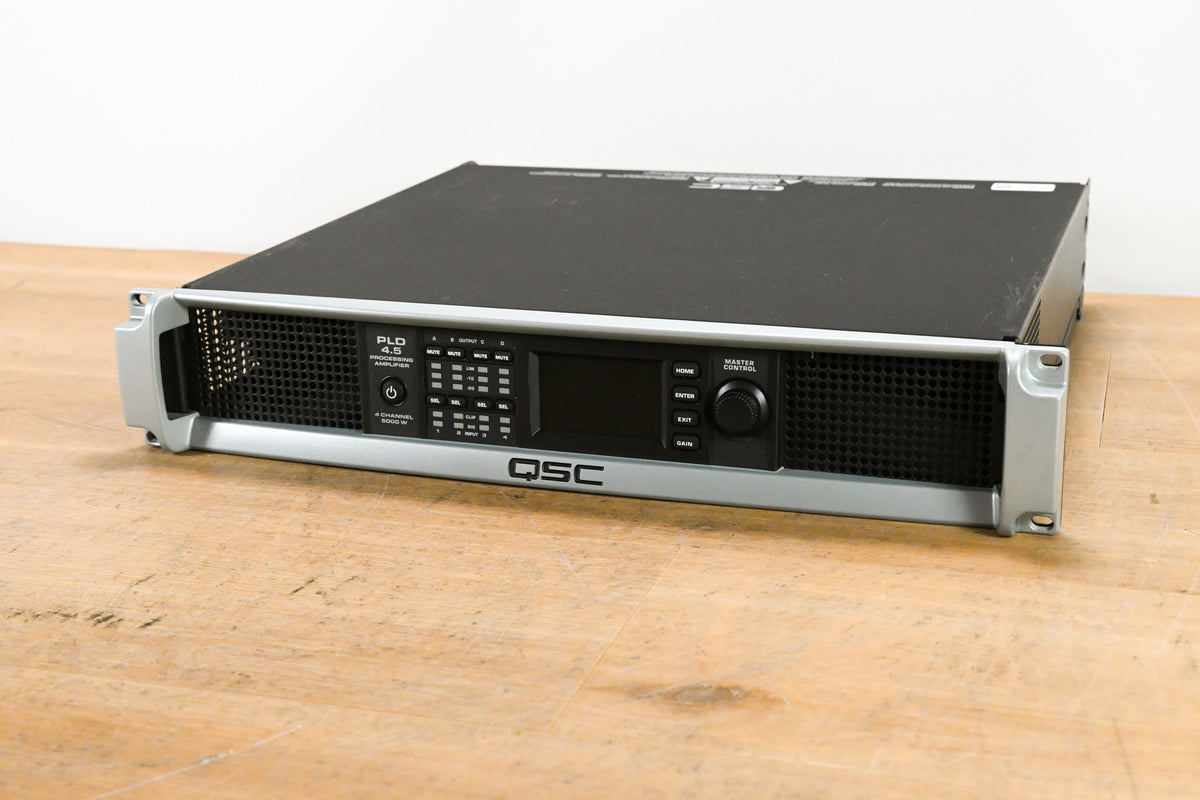 QSC PLD4.5 Four-Channel Power Amplifier with DSP
