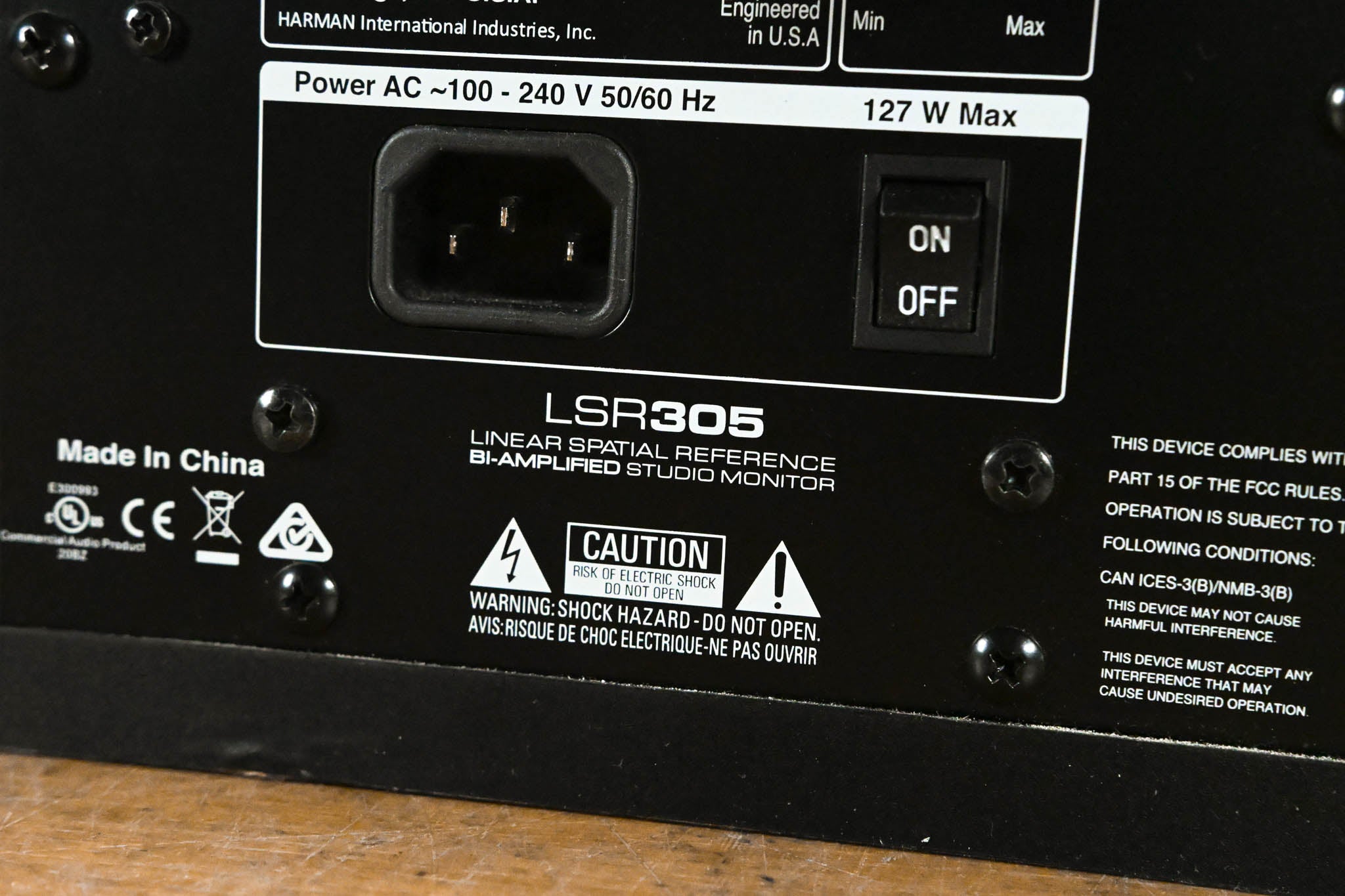 JBL LSR305 5" Two-Way Powered Studio Monitor (PAIR)