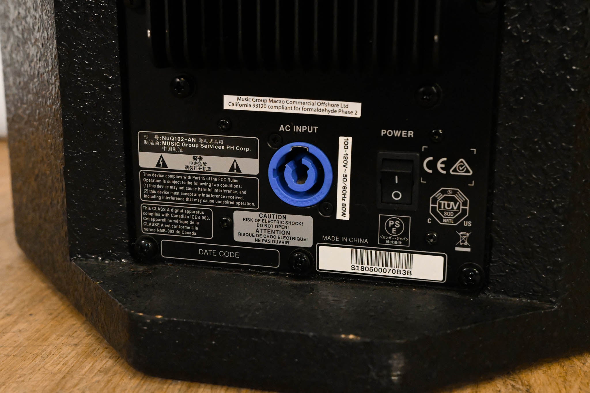 Turbosound NuQ102-AN 10" 600W Loudspeaker w/ Klark Teknik DSP & Ultranet