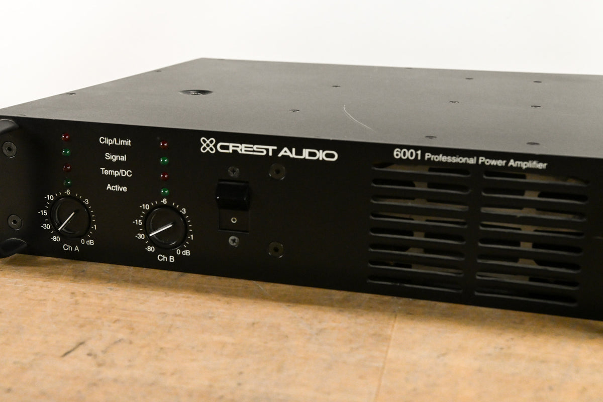 Crest Audio 6001 2-Channel Power Amplifier