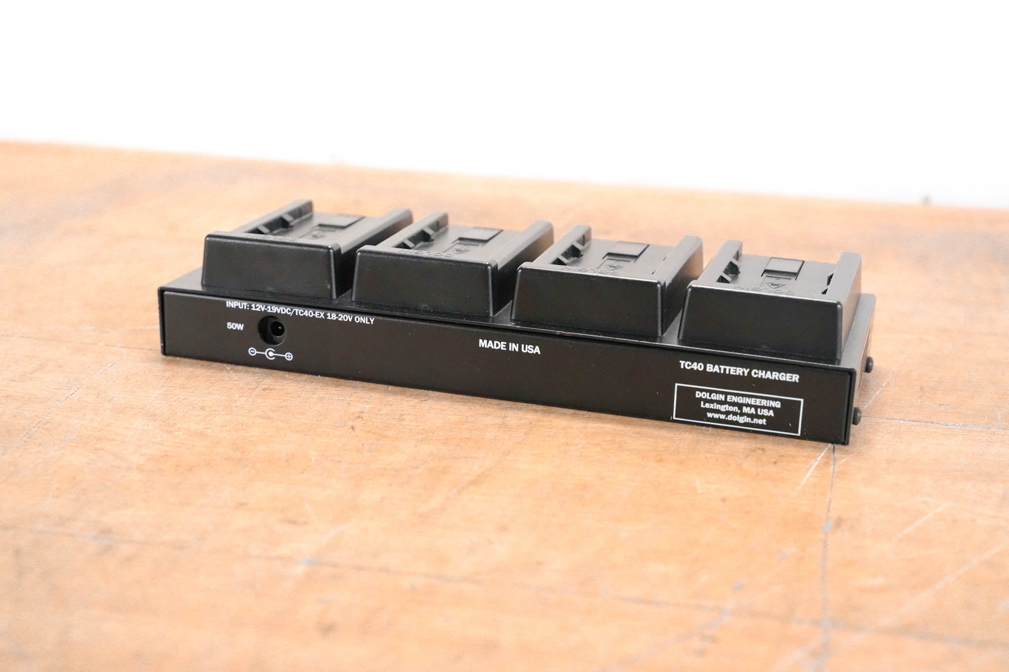 Dolgin Engineering TC40 4 Position Battery Dock for Canon (NO PSU)
