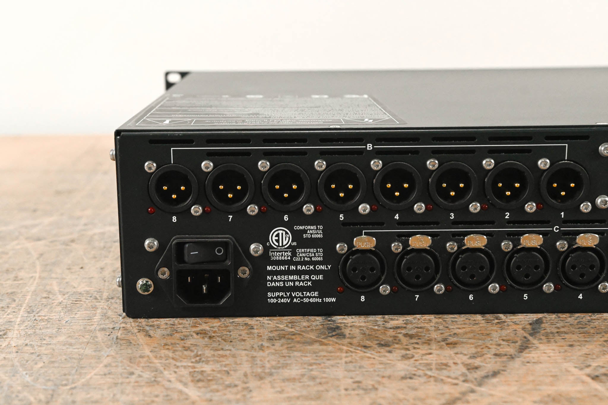 Midas DL154 8 Input, 16 Output Stage Box