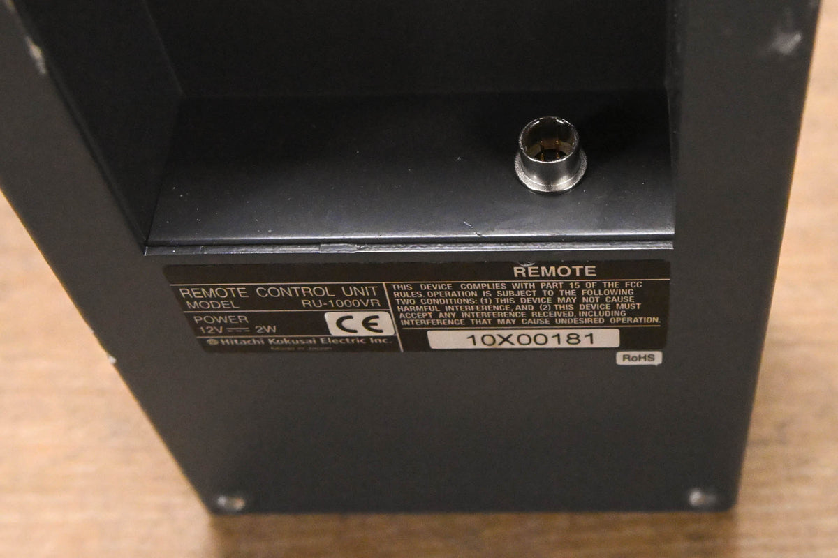 Hitachi RU-1000VR Remote Control Panel