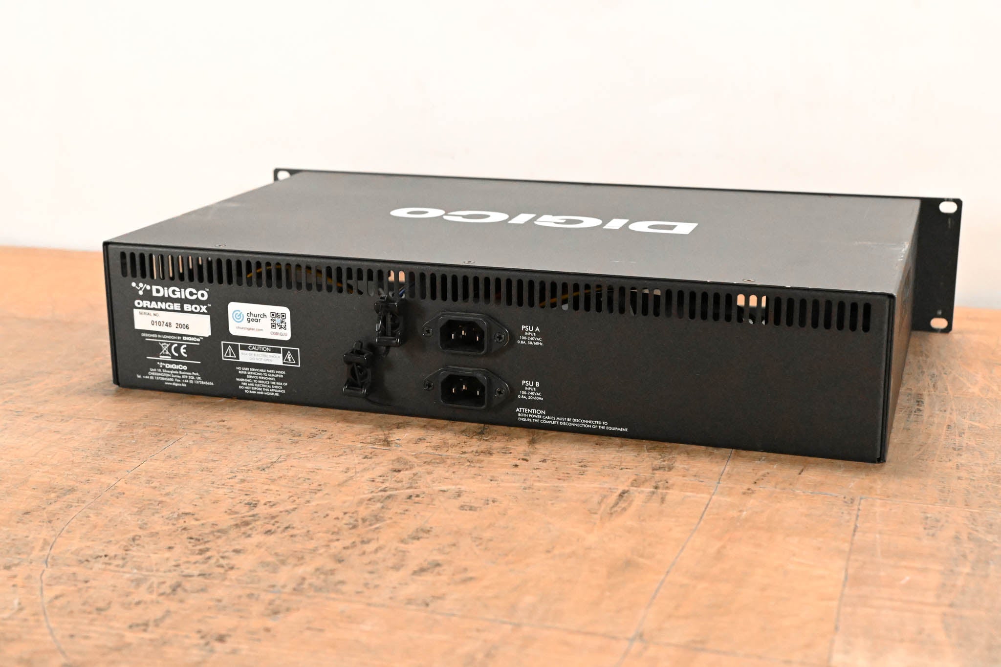 DiGiCo Orange Box Bidirectional Audio Format Converter