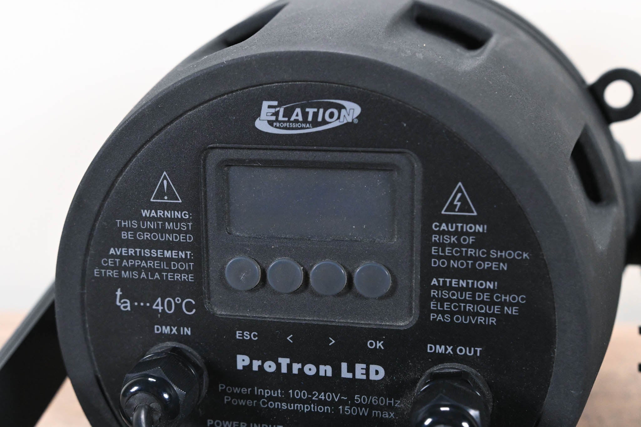 Elation ProTron LED 6,500K Cool White LED Strobe Light