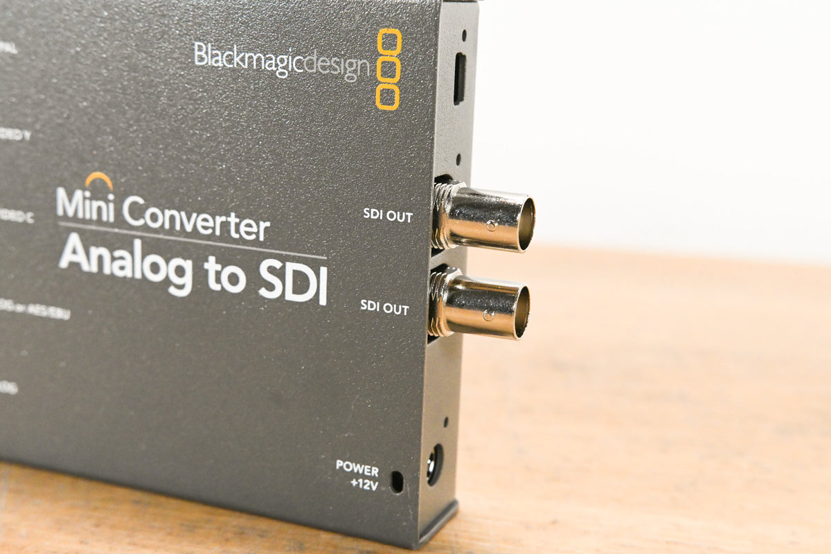 Blackmagic Design Mini Converter Analog to SDI (NO POWER SUPPLY)