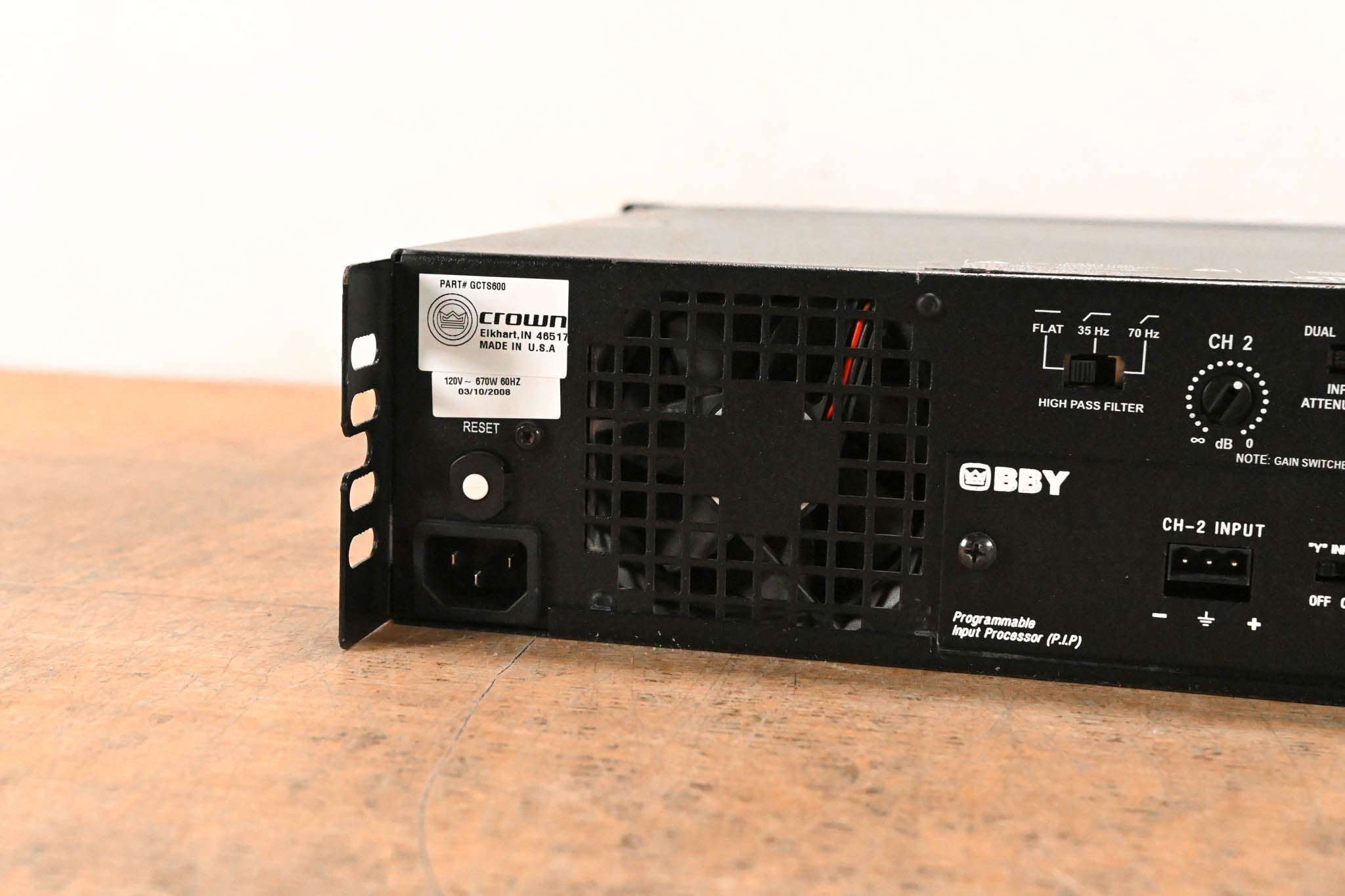 Crown CTs 600 Two-Channel 300W Power Amplifier