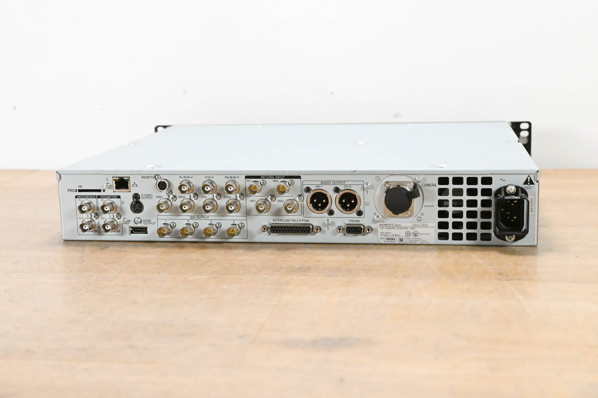 Sony HXCU-FB70 Optical Fiber Camera Control Unit