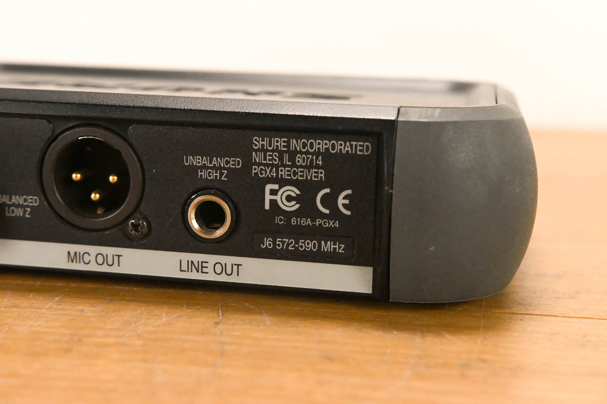 Shure PGX14 Wireless Beltpack System J6 Band - 572-590 MHz (NO PSU)