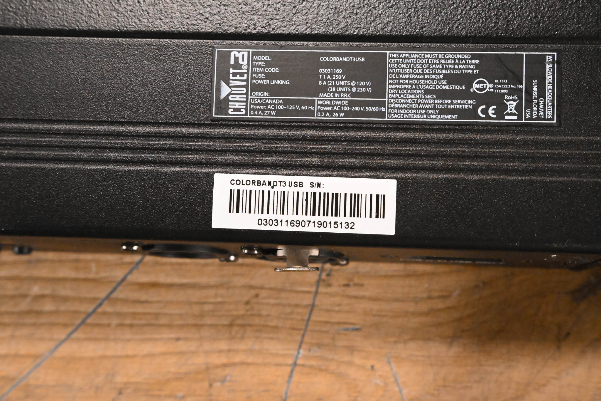 Chauvet COLORband T3USB Linear RGB Wash Light