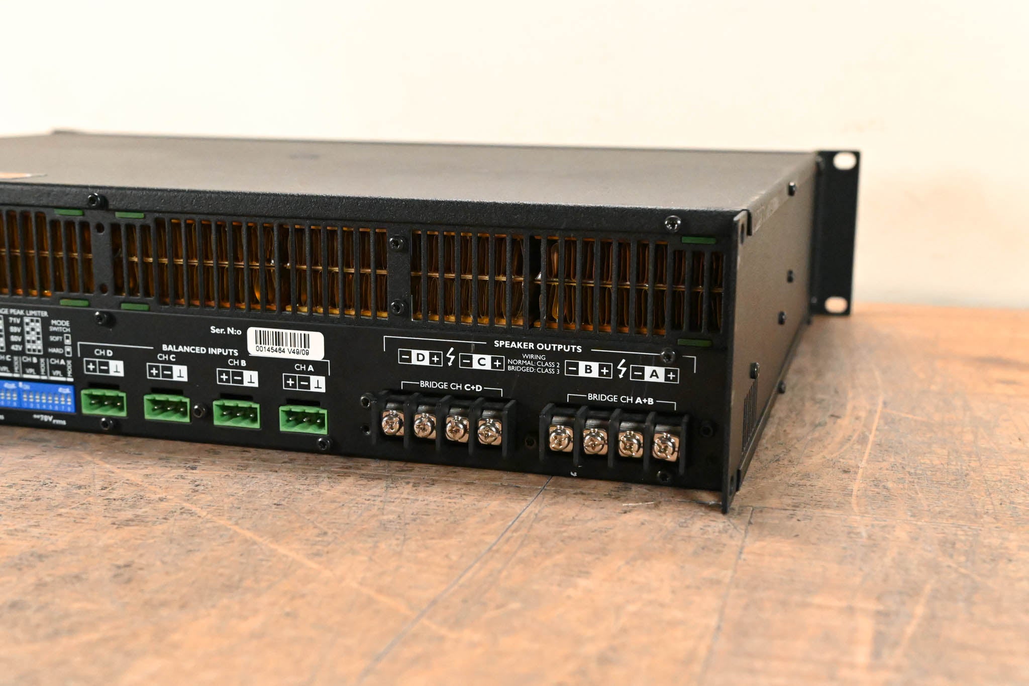 Lab Gruppen C 48:4 4800W 4-Channel Power Amplifier