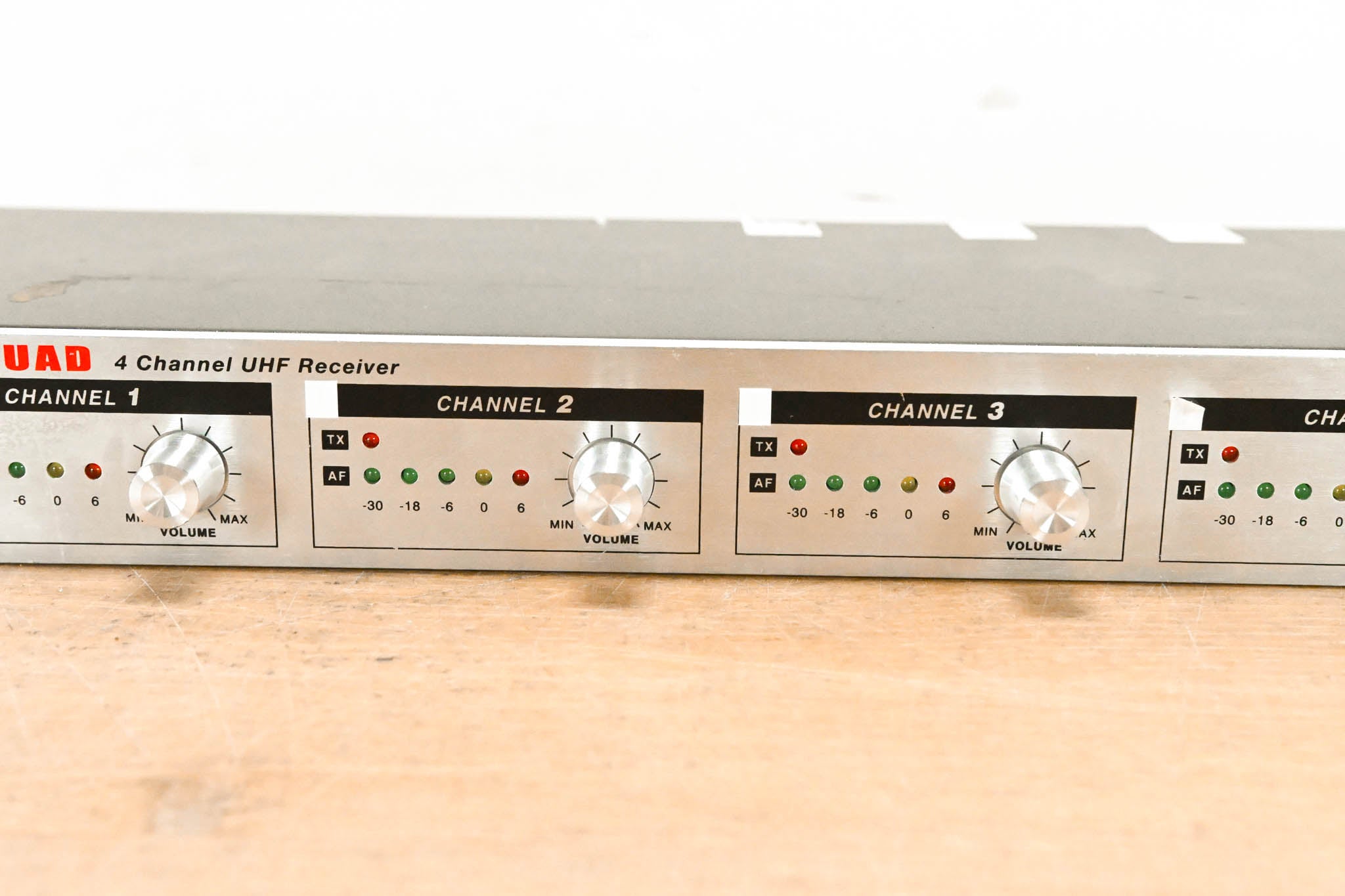 Nady U-41 Quad 4-Channel UHF Receiver (NO POWER SUPPLY)
