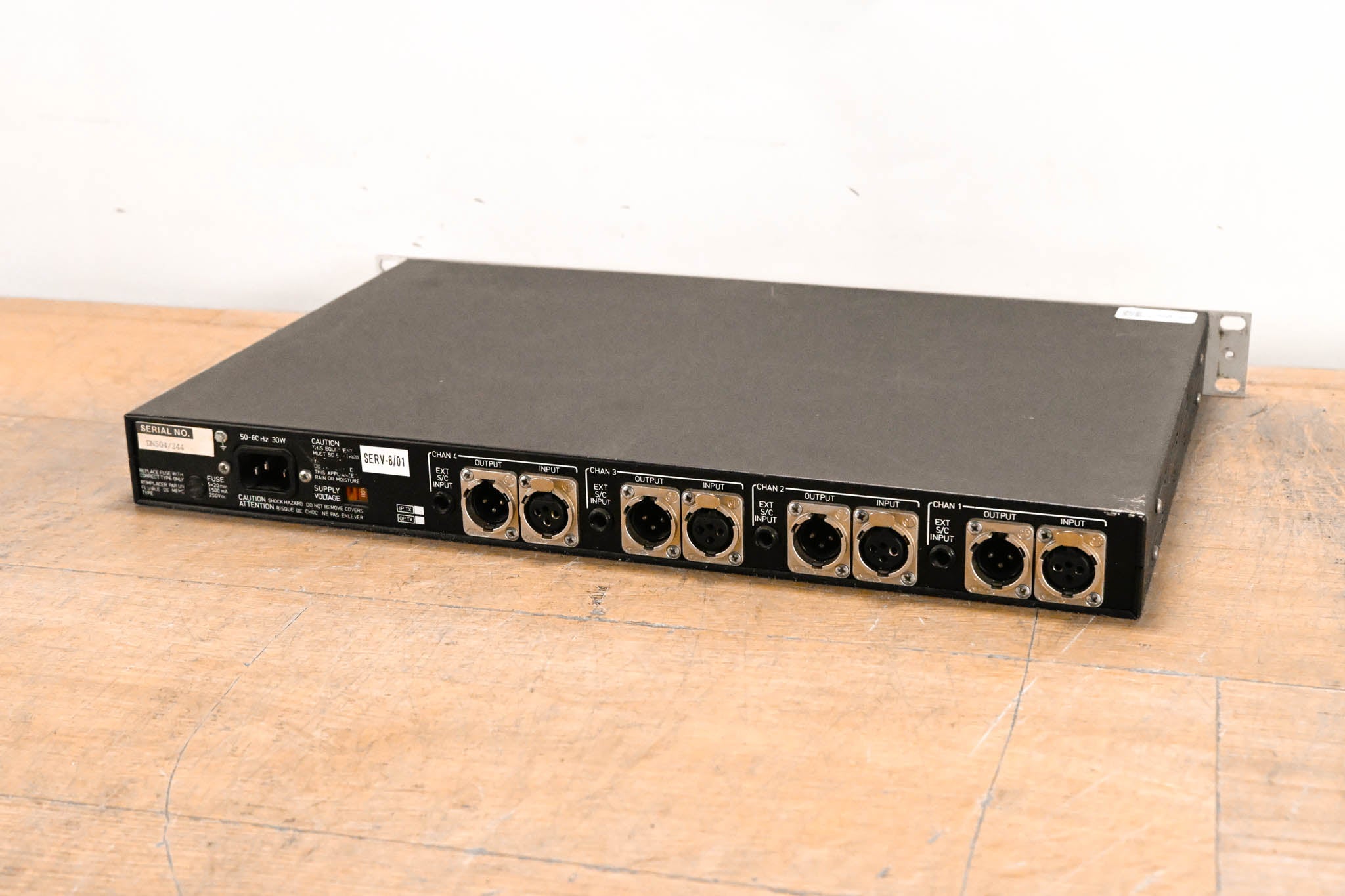 Klark Teknik DN504 Quad Compressor Limiter