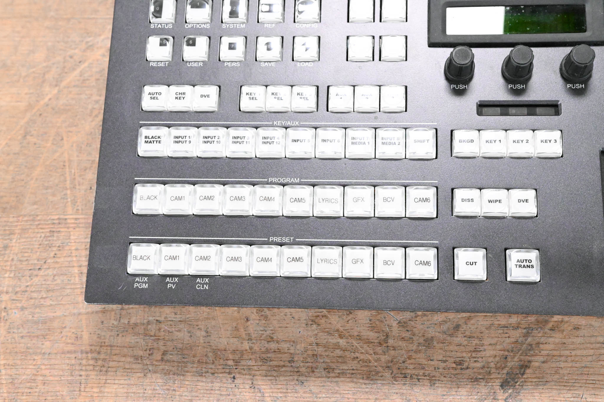 Ross Crossover 12 Solo Video Switcher and Controller (NO POWER SUPPLY)