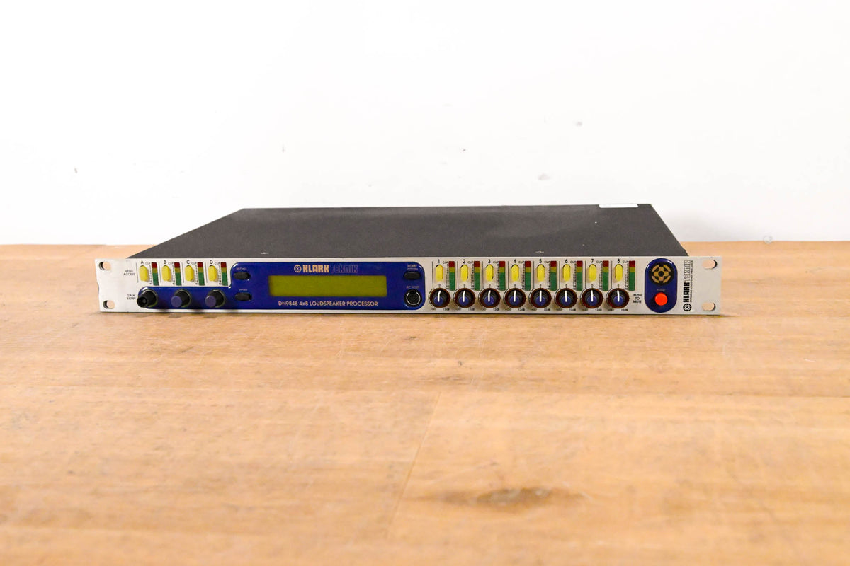 Klark Teknik DN9848 4x8 Loudspeaker Processor