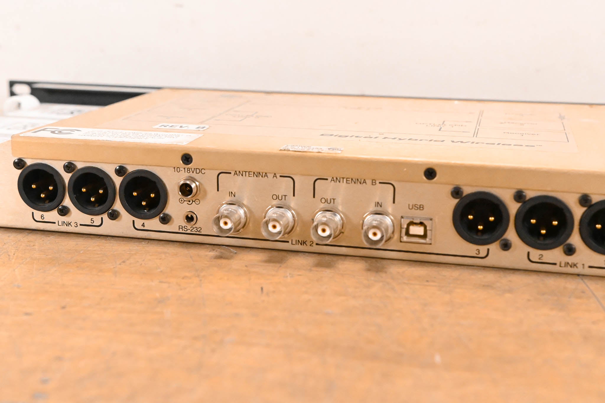 Lectrosonics Venue Wideband Mid 6-Channel Receiver w/ Bodypacks (NO PSU)