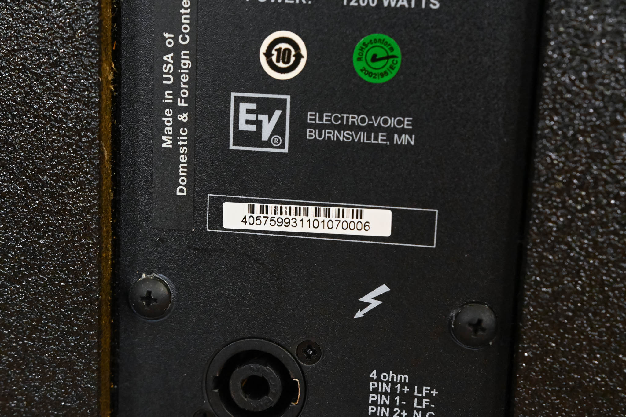 Electro-Voice (EV) QRx 218S Compact Dual 18" Subwoofer