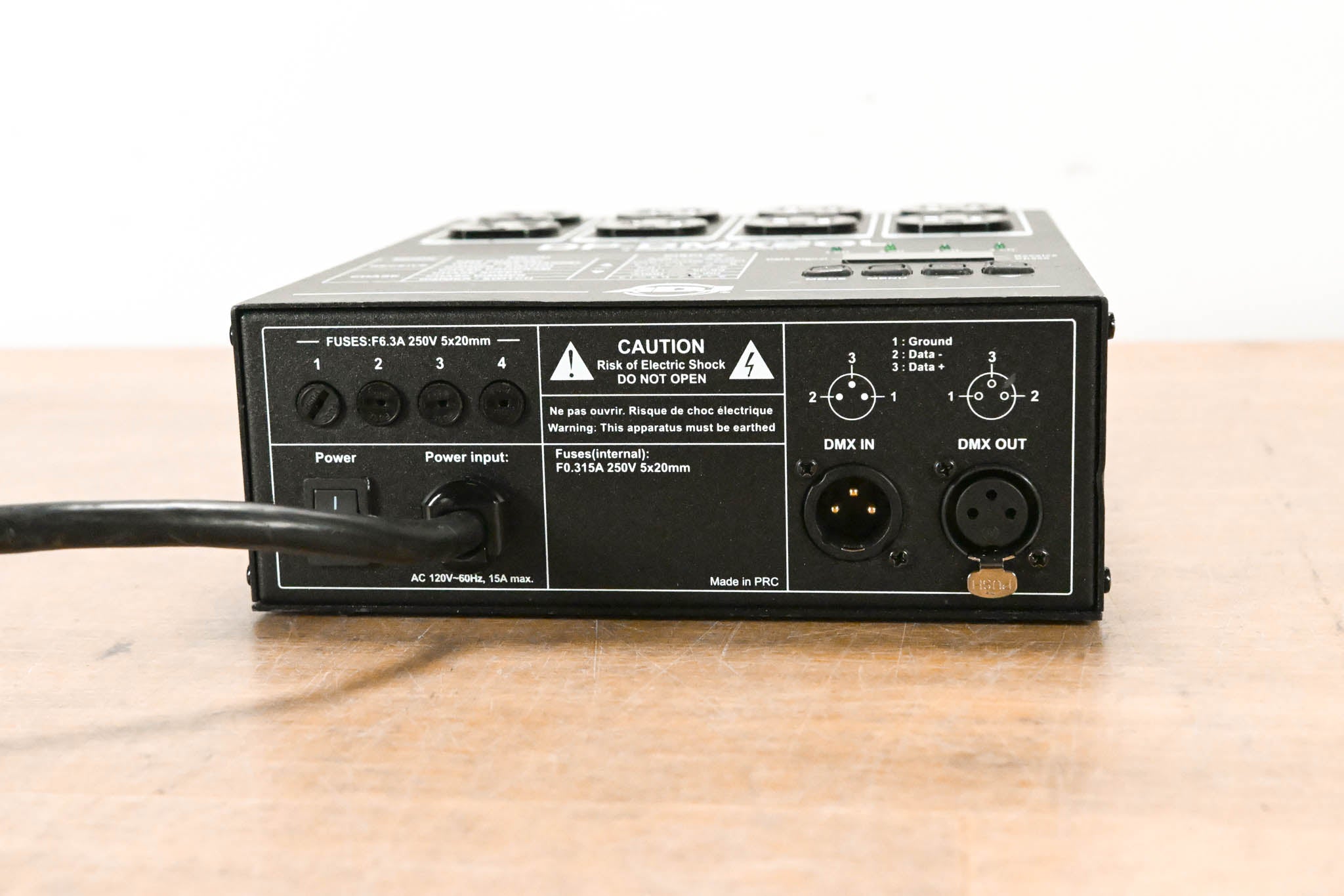 American DJ DP-DMX20L Four-Channel DMX Dimmer Pack