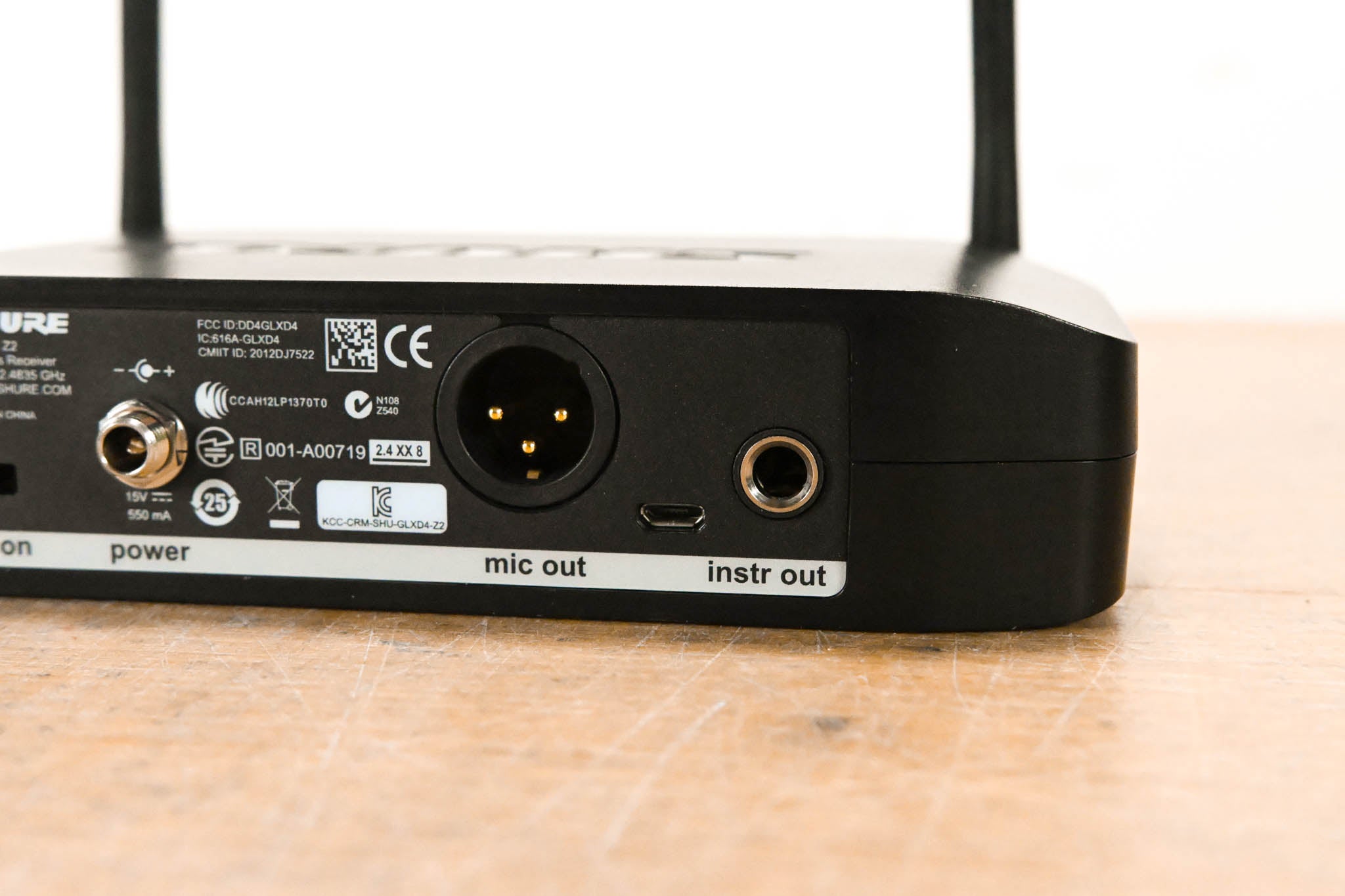 Shure GLXD14-Z2 Digital Wireless Guitar System (2.4 GHz) NO POWER SUPPLY