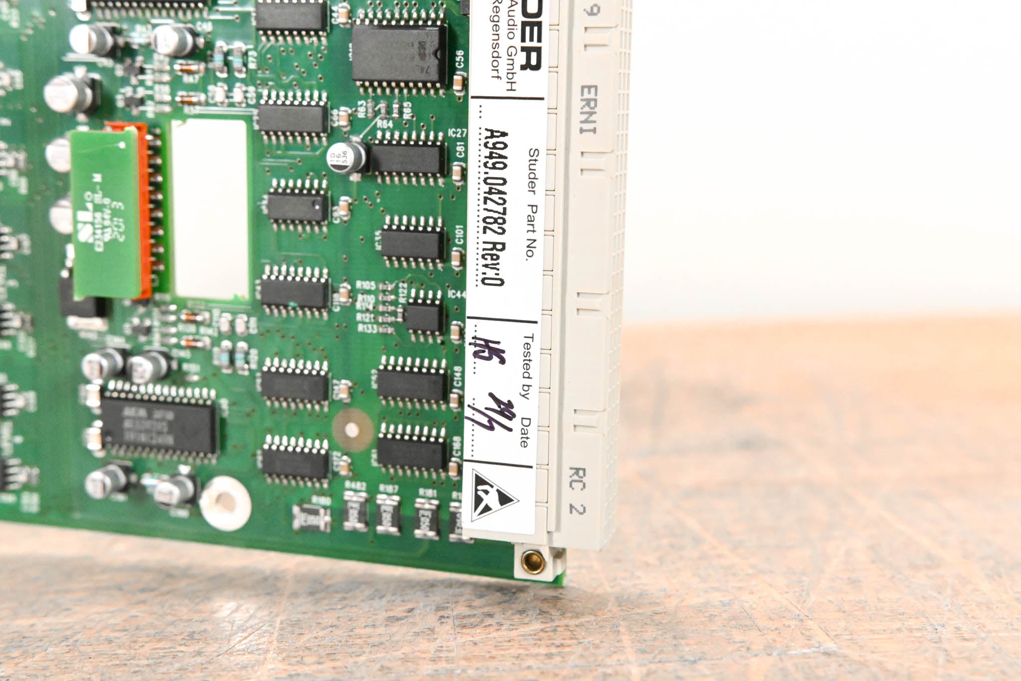Studer Mic/Line In Card for D21m Modular I/O System