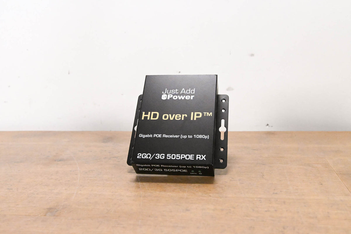 Just Add Power VBS-HDIP-505POE 3G 2GΩ/3G Receiver (NO POWER SUPPLY)