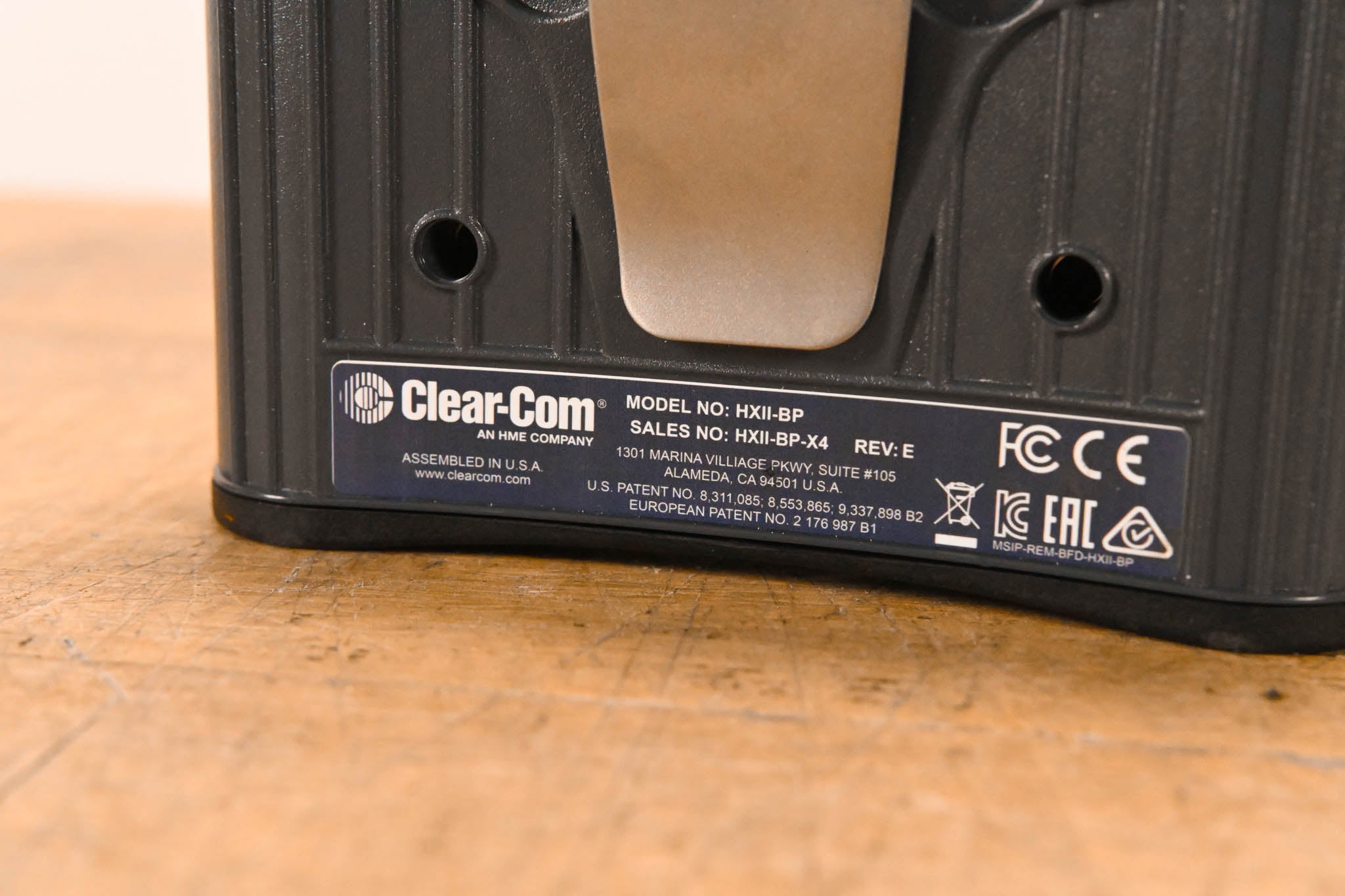 Clear-Com HXII-BP-X4 HelixNet 2-Channel Digital Beltpack