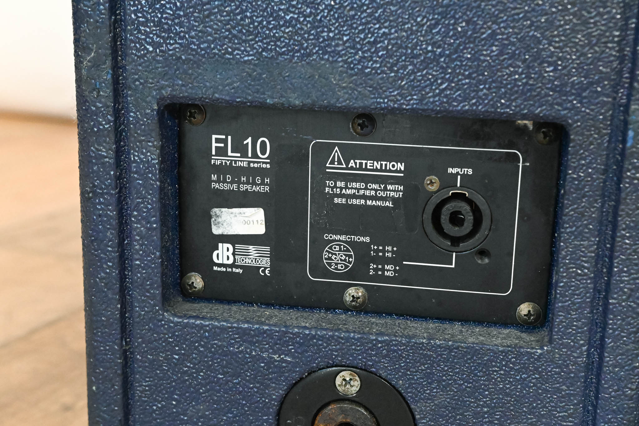 dB Technologies FL10 Fifty Line 10" Passive Mid-High PA Speaker (PAIR)