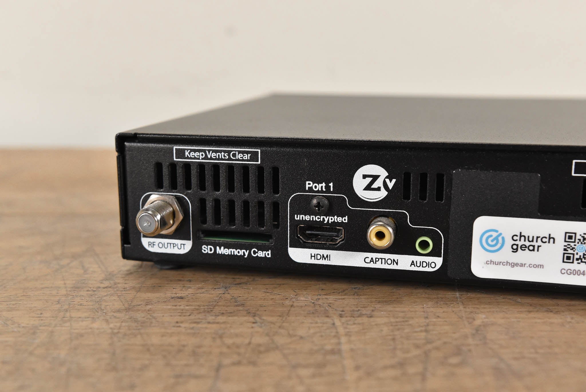 ZeeVee ZvPro810i HD Video Encoder / QAM Modulator CG004QS
