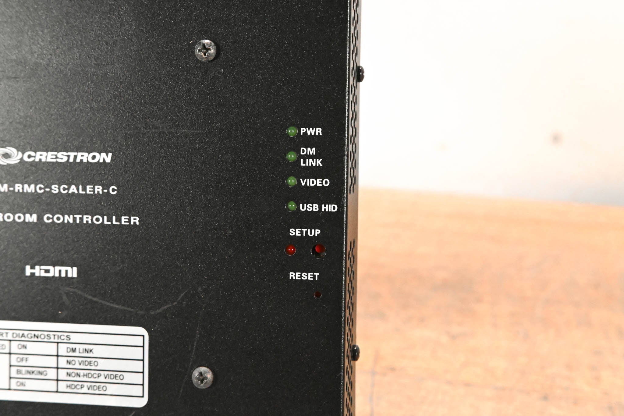 Crestron DM-RMC-SCALER-C Receiver & Room Controller (NO POWER SUPPLY)