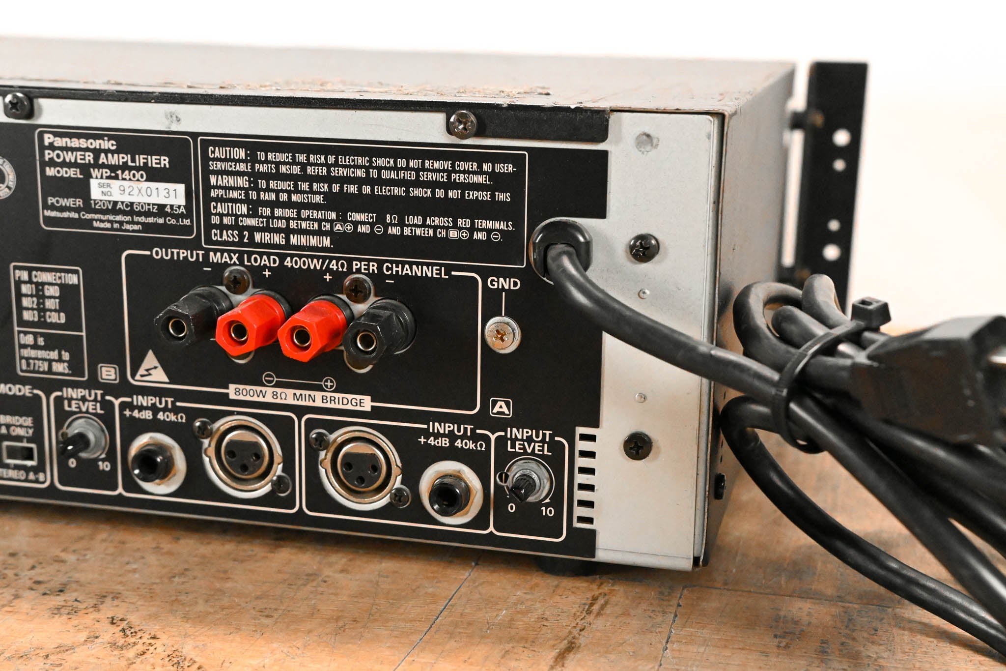 RAMSA 2 channel power アンプ WP-1400A $_57.JPG?set_id=8800005007