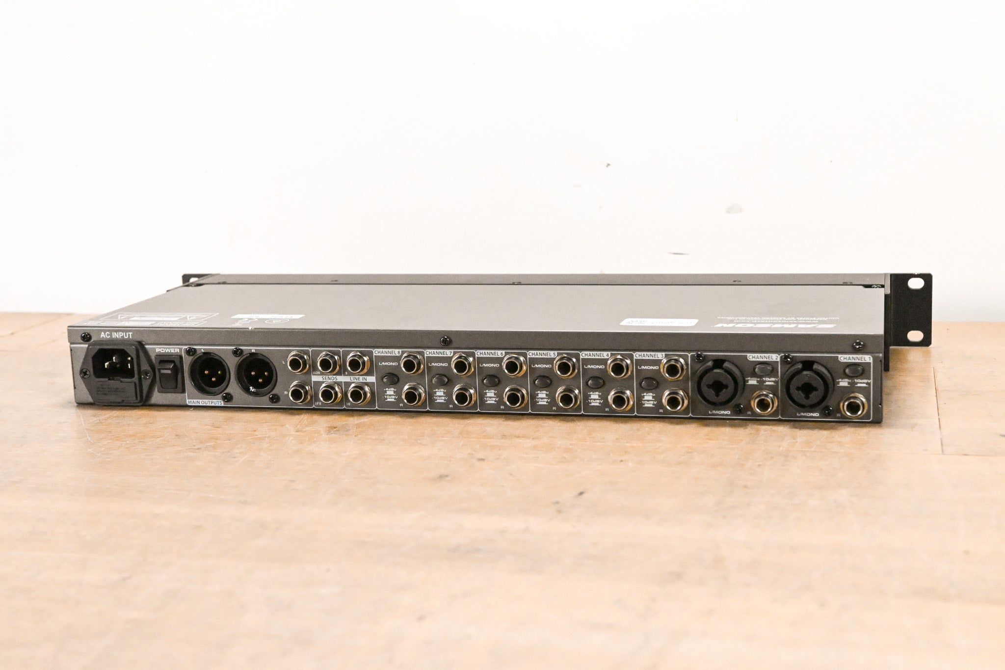 Samson SM10 10-Channel Rackmount Stereo Line Mixer