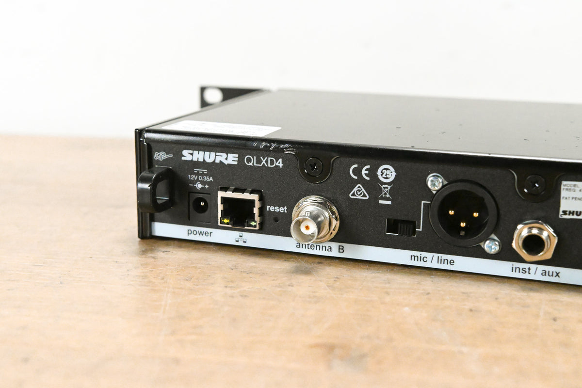 Shure QLXD24/KSM9HS Digital Handheld Wireless System - G50 Band (NO PSU)