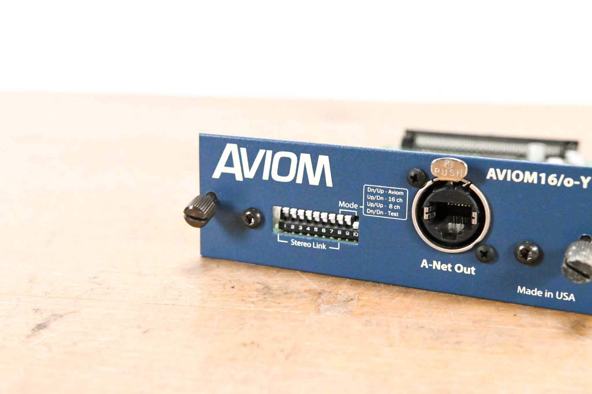Aviom 16/o-Y1 A-Net Card for Yamaha Digital Products