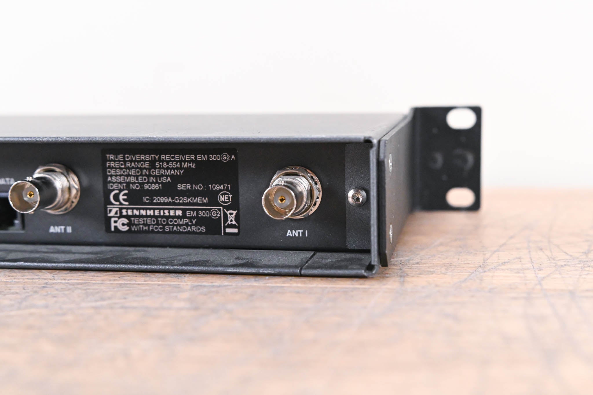 Sennheiser EM 300 G2 Wireless Receiver - 518-554 MHz (NO POWER SUPPLY)