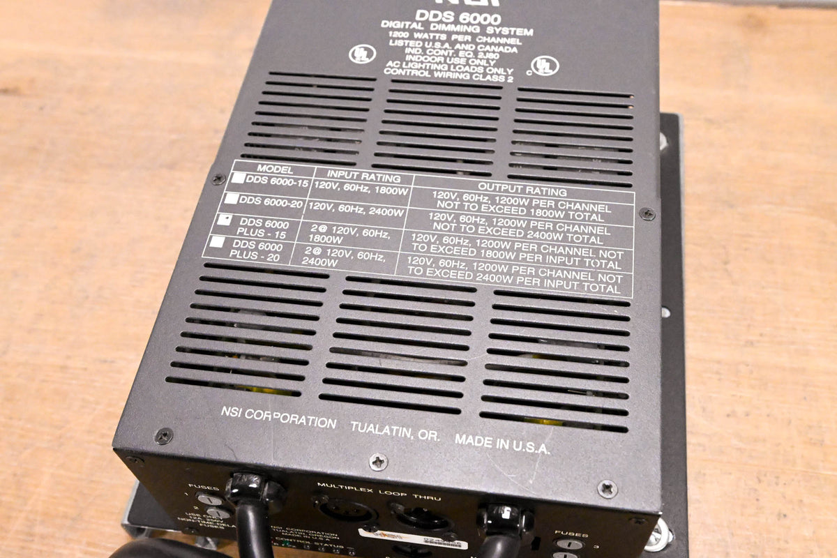 NSI DDS 6000 4-Channel Dimmer Pack