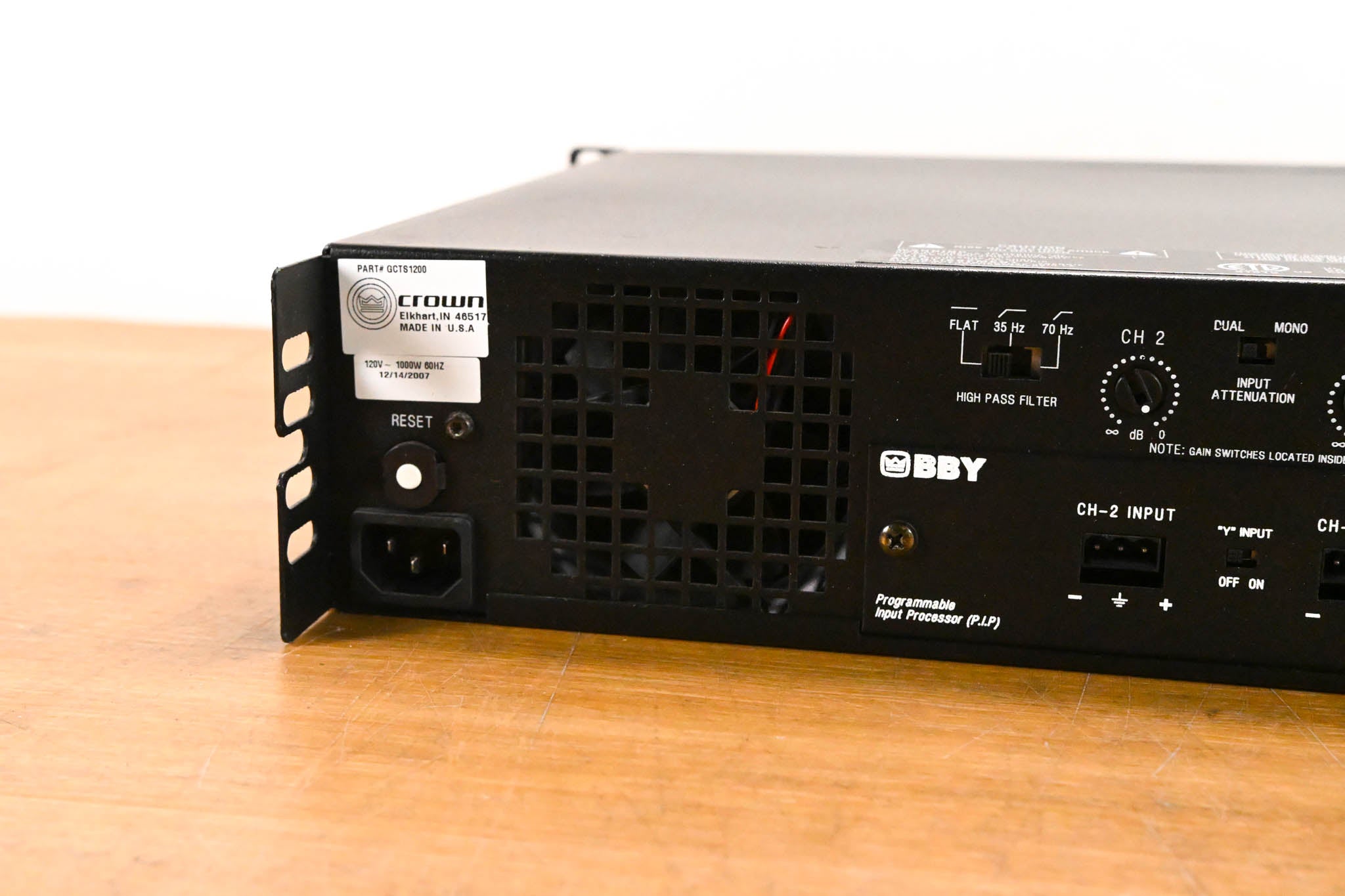 Crown CTs 1200 Two-Channel 600W Power Amplifier