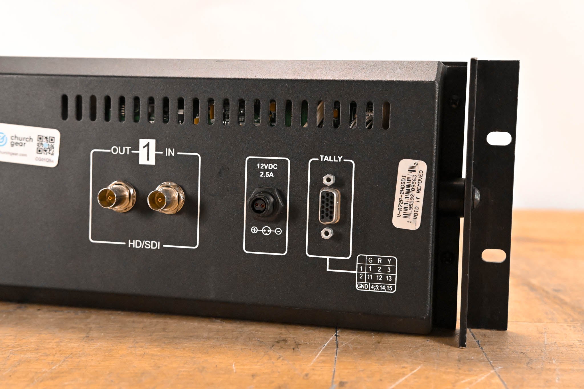 Marshall V-R72P-2HDSDI Dual 7" LCD Monitors (NO POWER SUPPLY)