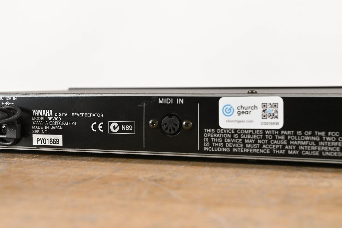 Yamaha REV100 Digital Reverberator