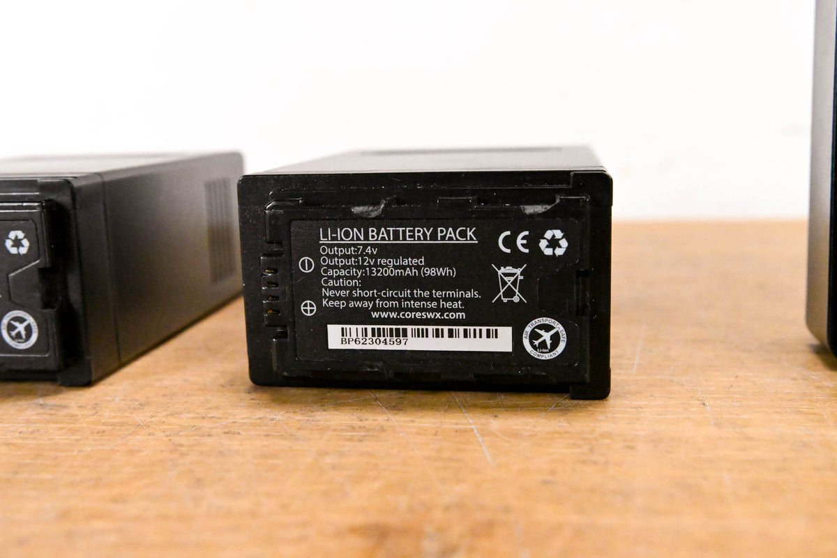 Panasonic AG-BRD50 Dual Battery Charger with Batteries (NO POWER SUPPLY)