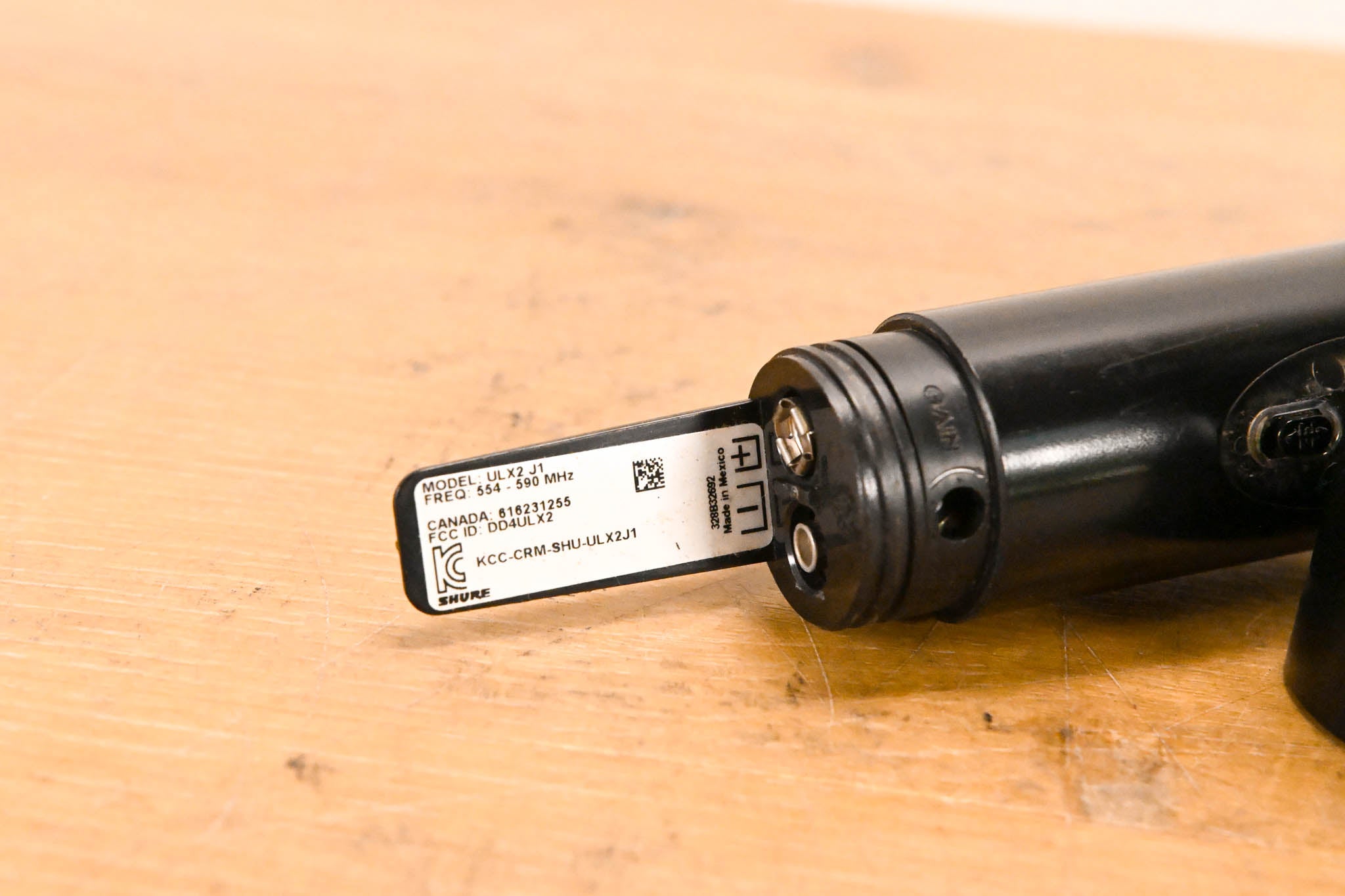 Shure ULXP24/58 Handheld Wireless System - J1 Band (NO POWER SUPPLY)