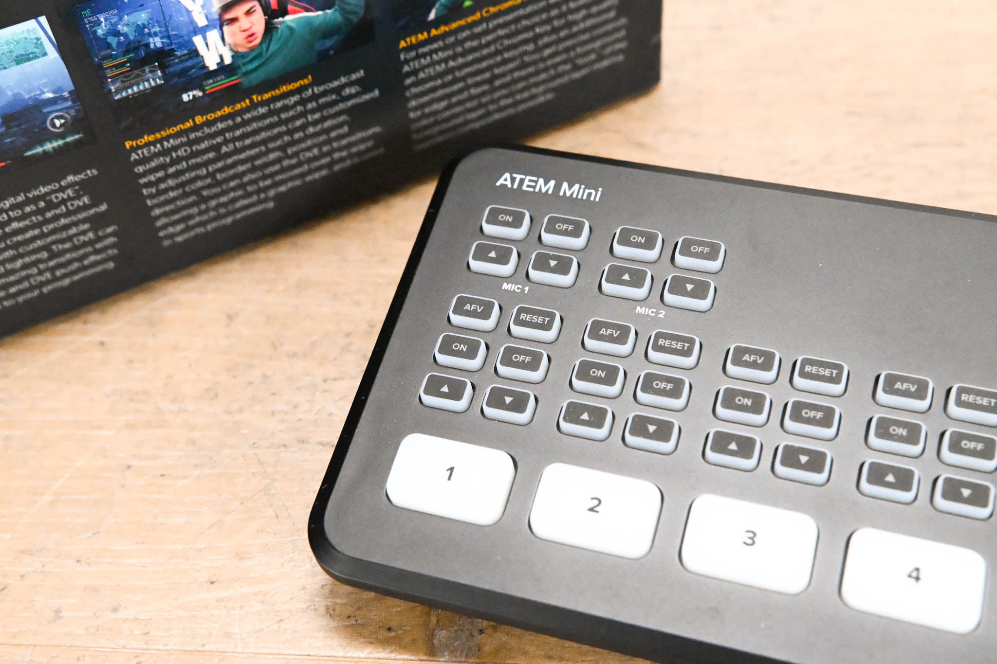 Blackmagic Design ATEM Mini HDMI Live Stream Switcher (NO POWER SUPPLY)