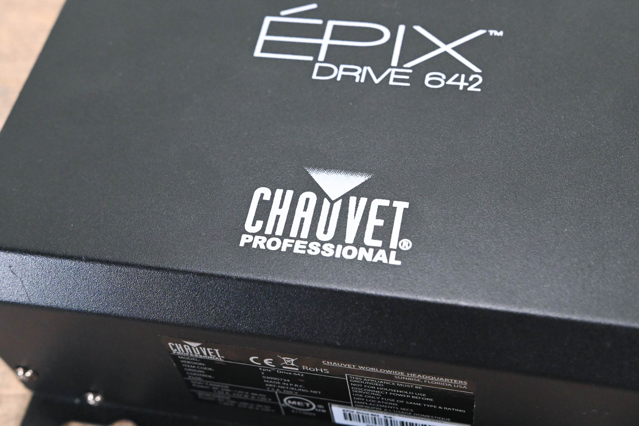 Chauvet Epix Drive 642 Processor & Power Supply for EPIX 2.0 Series