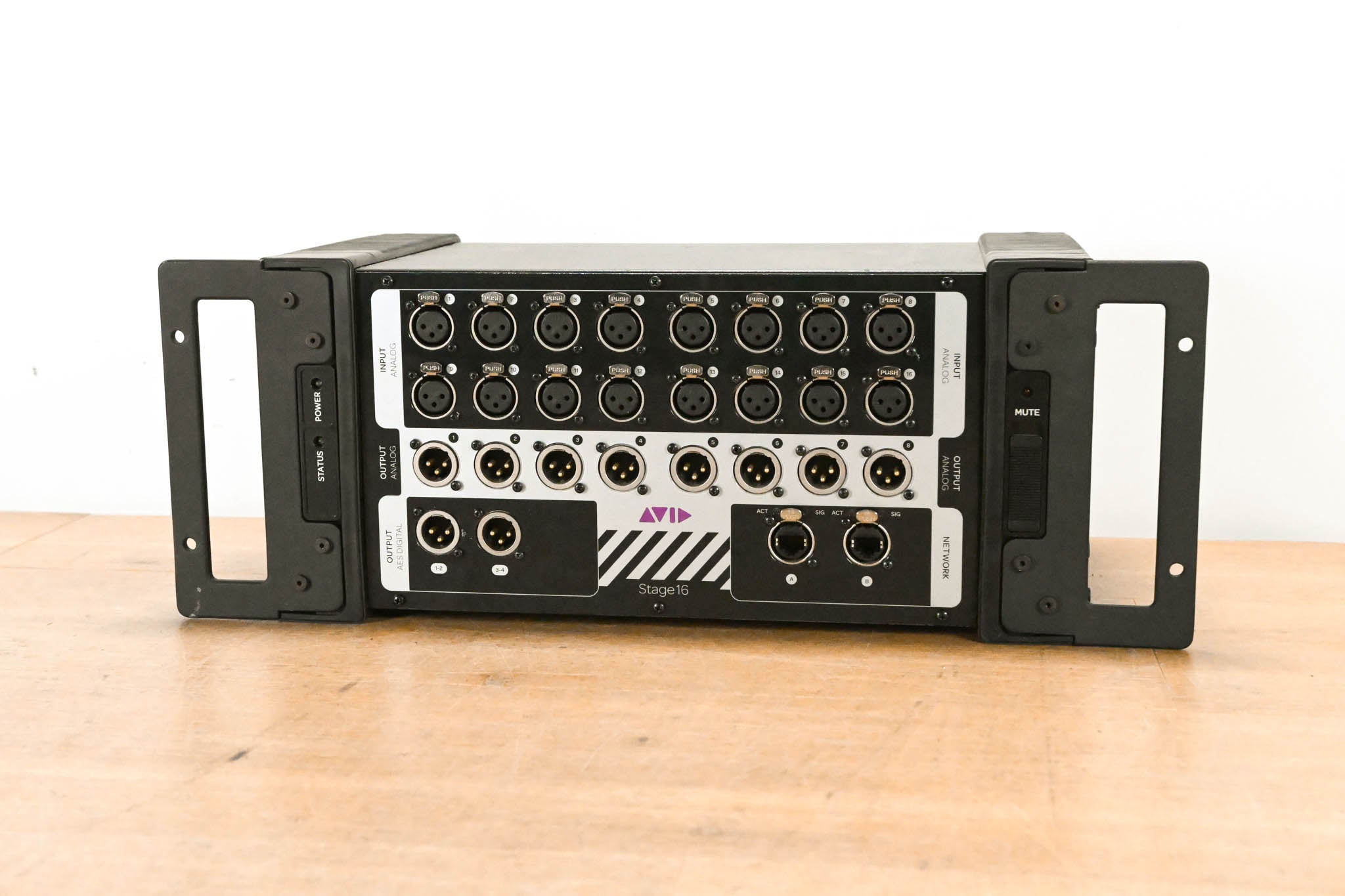 AVID Venue Stage 16 Remote I/O Stage Rack for S3L Digital Mixing System