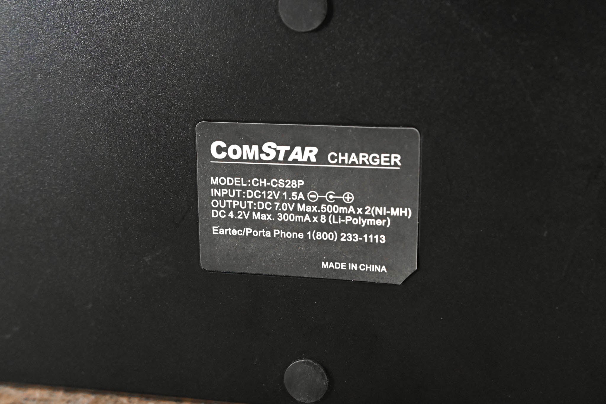 Eartec CH-CS28P COMSTAR Multi-Port Desktop Charger