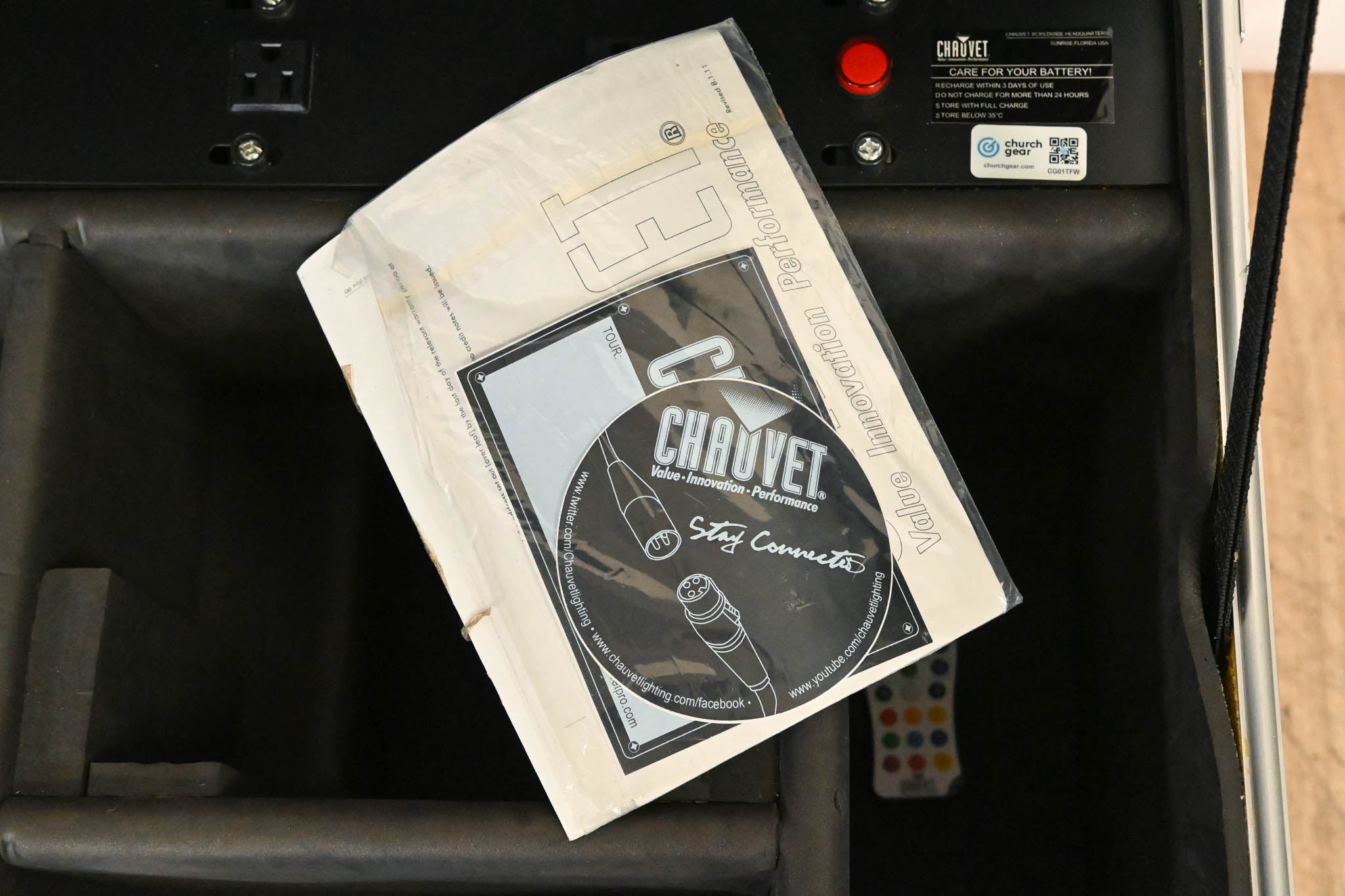 Chauvet Freedom Charge P Charging Case for Freedom Par Lighting Fixtures