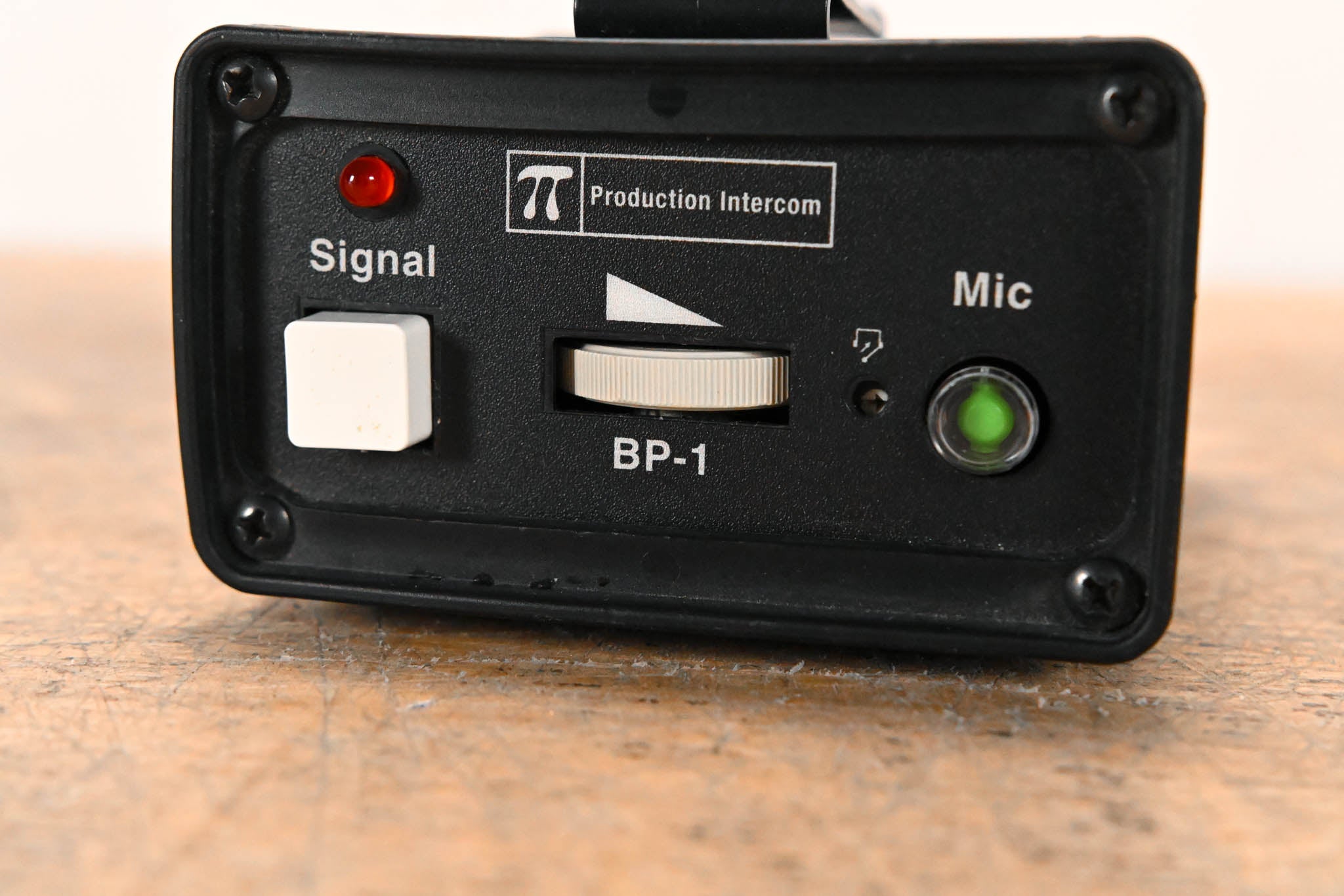 Production Intercom BP-1 Single-Circuit Headset Station Belt Pack
