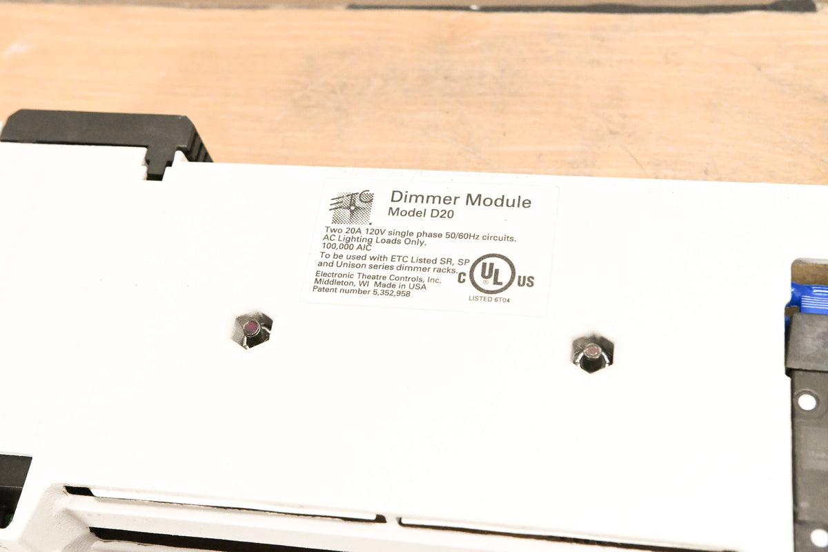 ETC D20 Dual 20A Dimmer Module (Pack of 4)