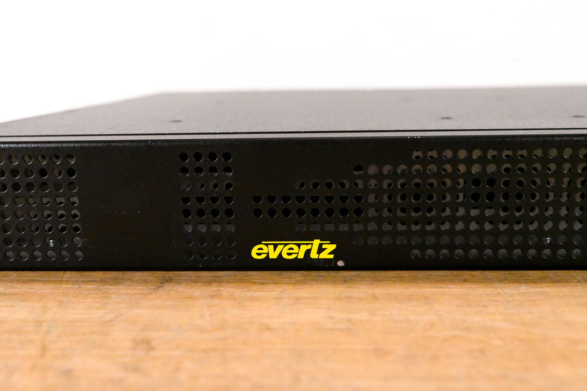 Evertz 7801FR 1RU Rack-Mountable Multiframe with Cards